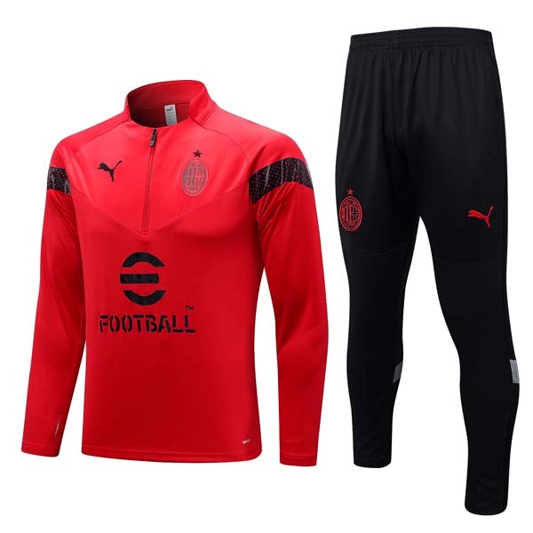 Sudadera De Training AC Milan 2023 2024 Rojo